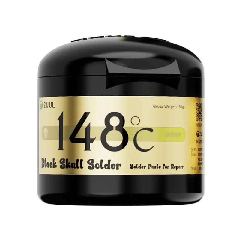 2UUL BS148 148℃ 50g Siyah Kafatası Sıvı Lehim