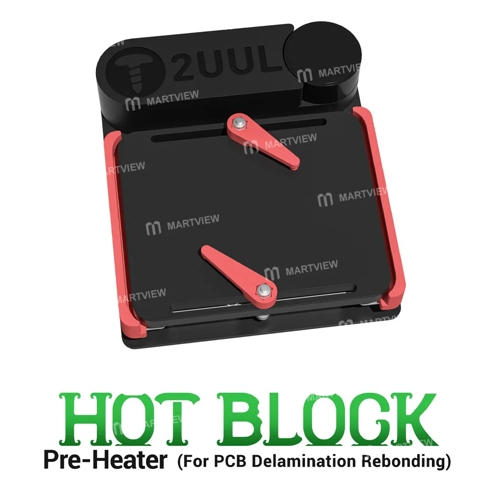 2uul PH11 HOT-BLOCK Cep Telefonu Anakartı PCB Ayrılması ve Yeniden Yapılanması için Ön Isıtıcı