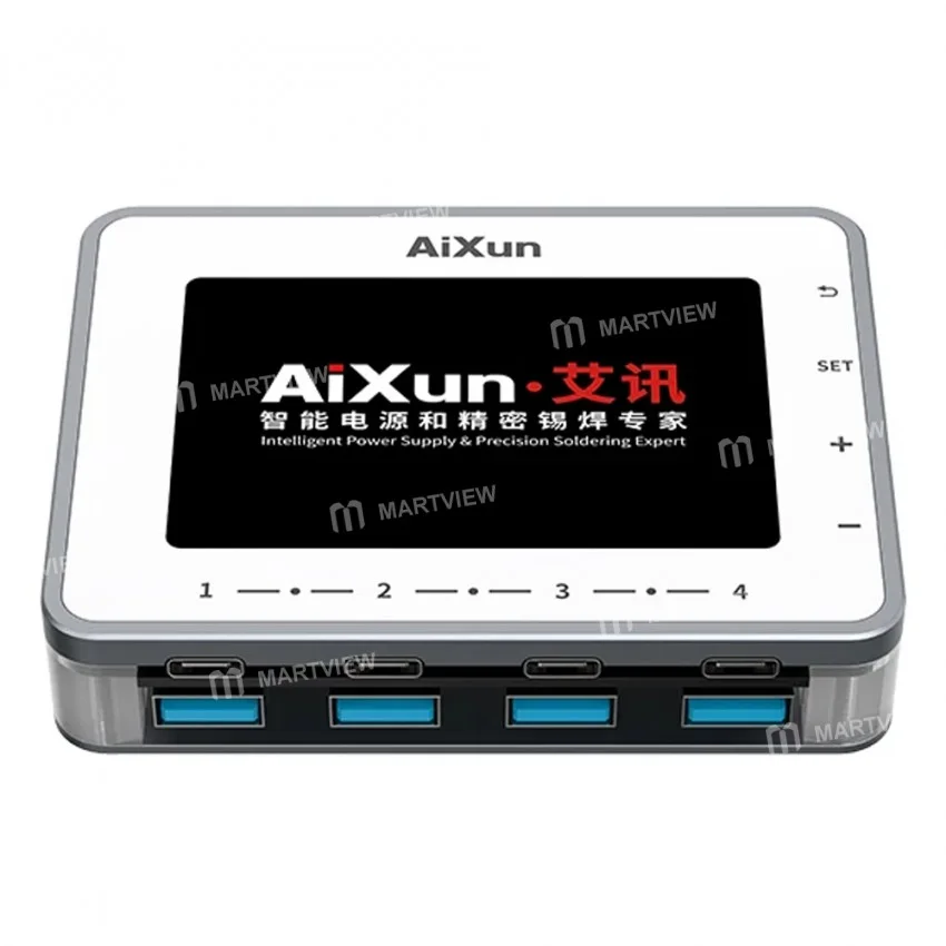 Aixun PF26 260W USB QC 3.0 Akıllı Dijital Ekranlı Çok Kanallı Hızlı Şarj Cihazı
