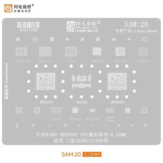 AMAOE SAM:20 Entegre Kalıbı TJ6100+ MT6835V for SAM A156U/A156E