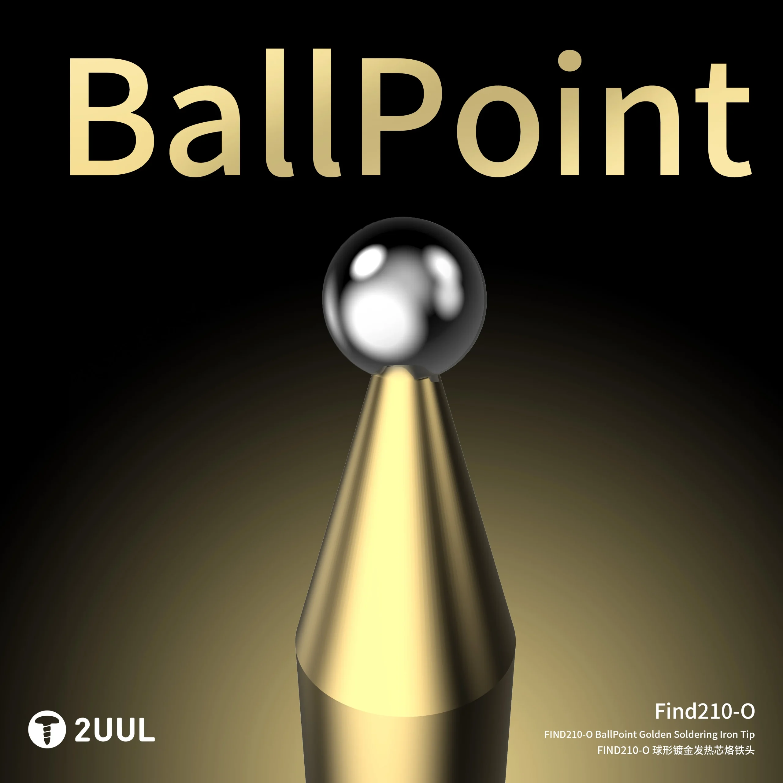FD15 Find210-O Mikro Lehimleme İçin Ballpoint Havya Ucu