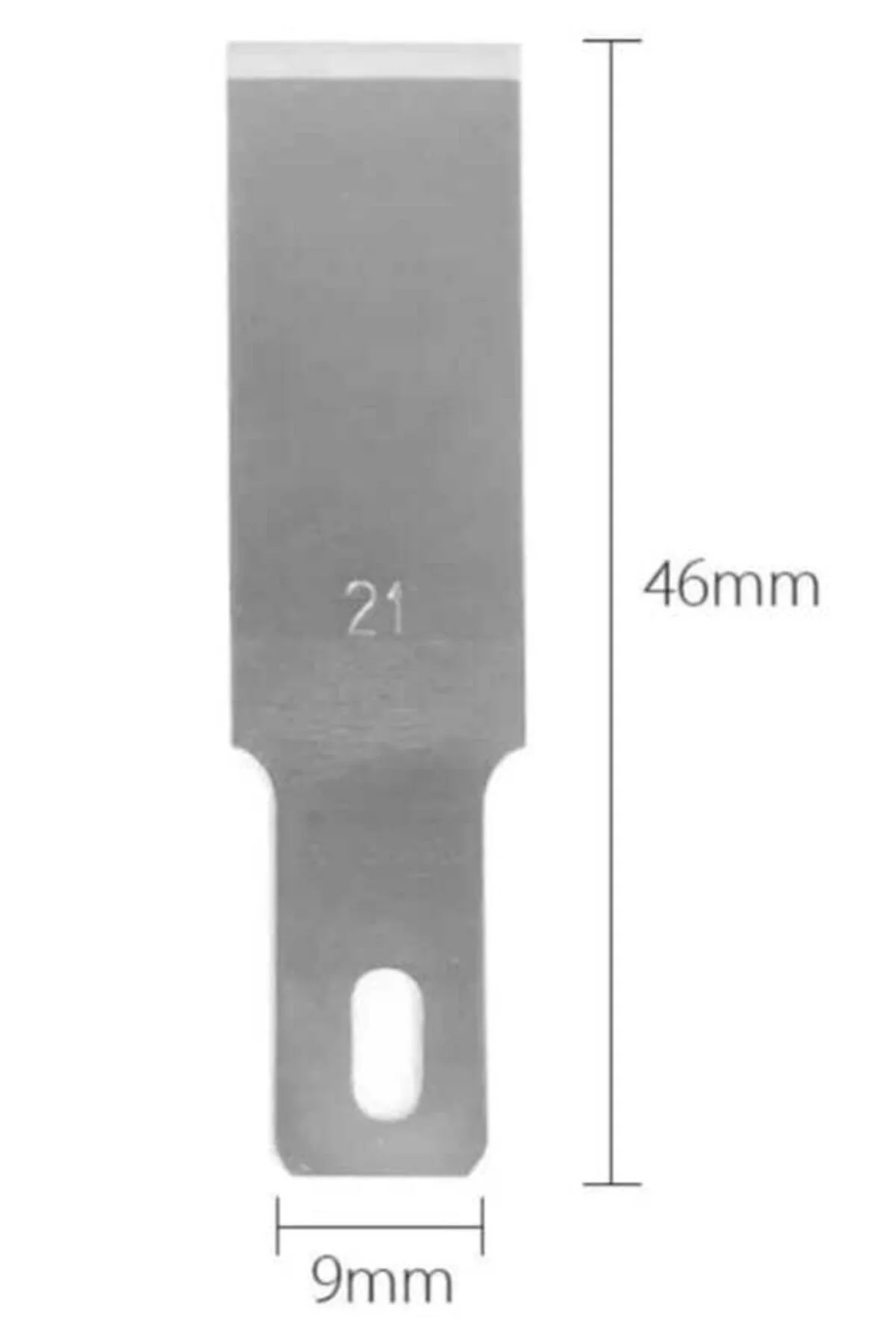 HOBBY BLADES 10LU NO:21 KAPAK VE ENTEGRE KAZIMA BIÇAĞI