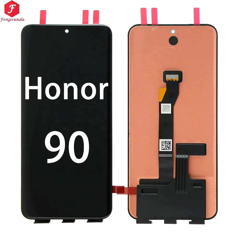 Honor 90 Çıtalı Ekran Dokunmatik Silver SOFT OLED Kalite Ekran
