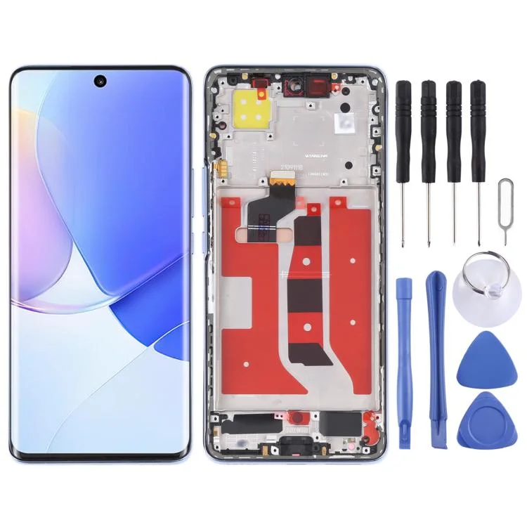 Honor Nova 9 Çıtalı Ekran Dokunmatik Siyah SOFT OLED Kalite Ekran