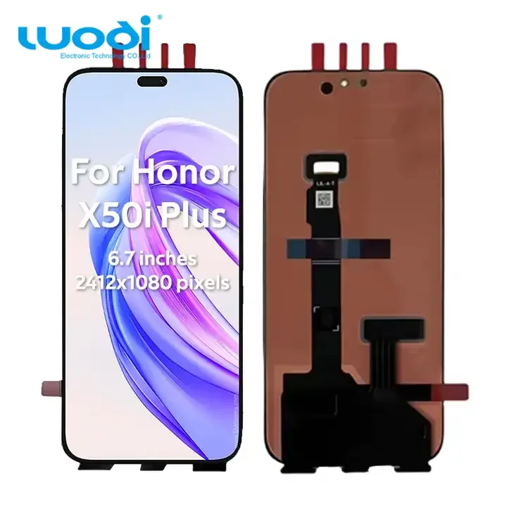 Honor X50i Ekran Dokunmatik SOFT OLED Kalite Ekran Çıtasız (Çerçevesiz)