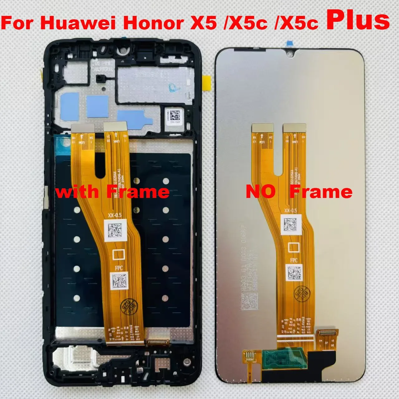 Honor X5b Plus Ekran Dokunmatik Orijinal Çıtasız Ürün (Çerçevesiz)