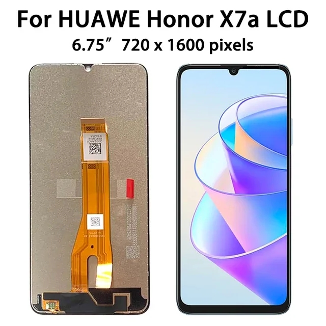Honor X7a Ekran Dokunmatik Orijinal Çıtasız Ürün (Çerçevesiz)