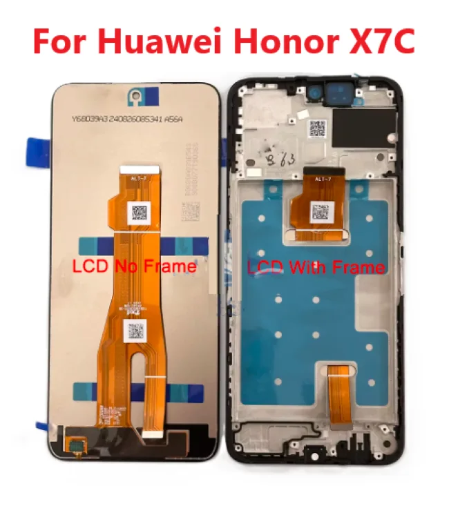 Honor X7c Ekran Dokunmatik Orijinal Çıtasız Ürün (Çerçevesiz)