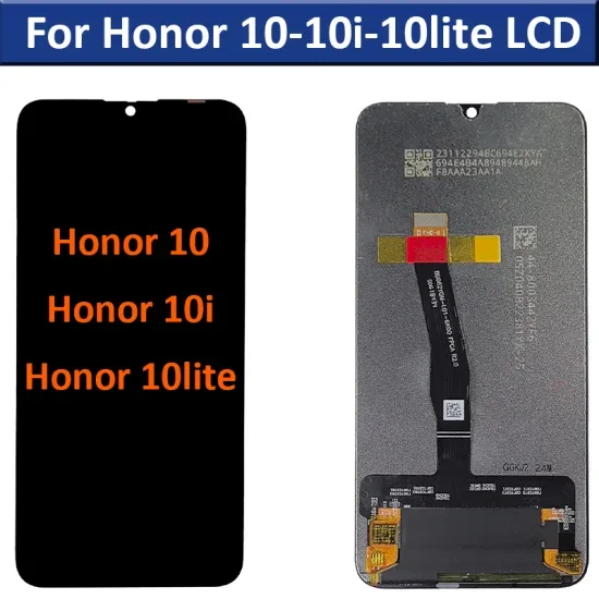 Huawei Honor X10 Lite Ekran Dokunmatik Orijinal Çıtasız Ürün (Çerçevesiz)