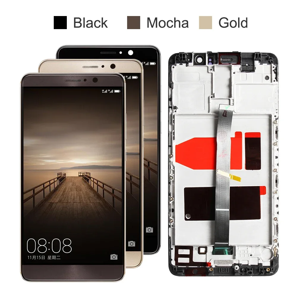 Huawei Mate 9 Mocha Çıtalı Ekran Dokunmatik Orijinal