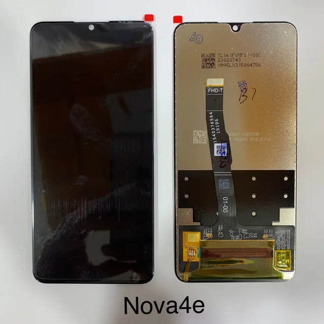Huawei Nova 4E Ekran Dokunmatik A Plus Kalite Ürün/COG Çıtasız (Çerçevesiz)