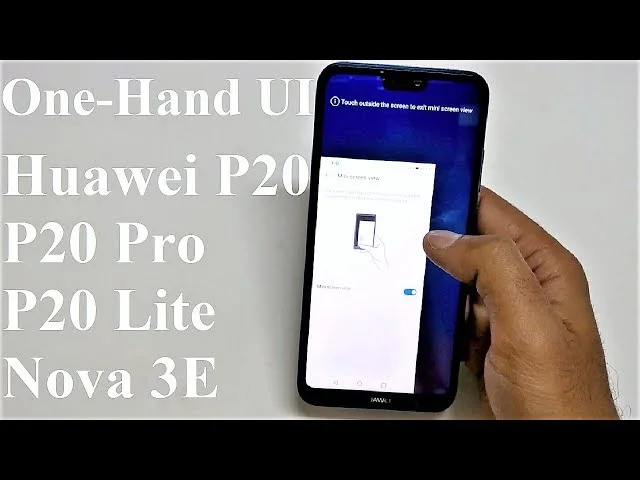 Huawei P20 Lite Tuş Bordu Ekran Ara Film