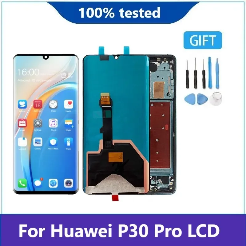 Huawei P30 Pro Ekran Dokunmatik SOFT OLED Kalite Ekran Çıtasız (Çerçevesiz)