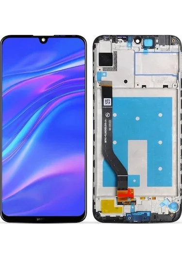 Huawei Y7 2019 Ekran Dokunmatik Orijinal Çıtasız Ürün (Çerçevesiz)
