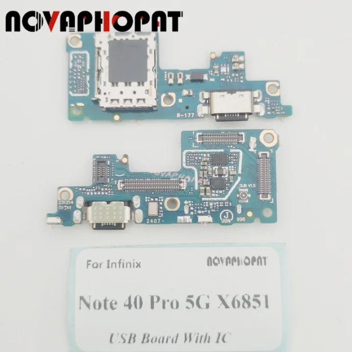 Infinix Note 40 Pro Şarj Soketli Mikrofon Bordu