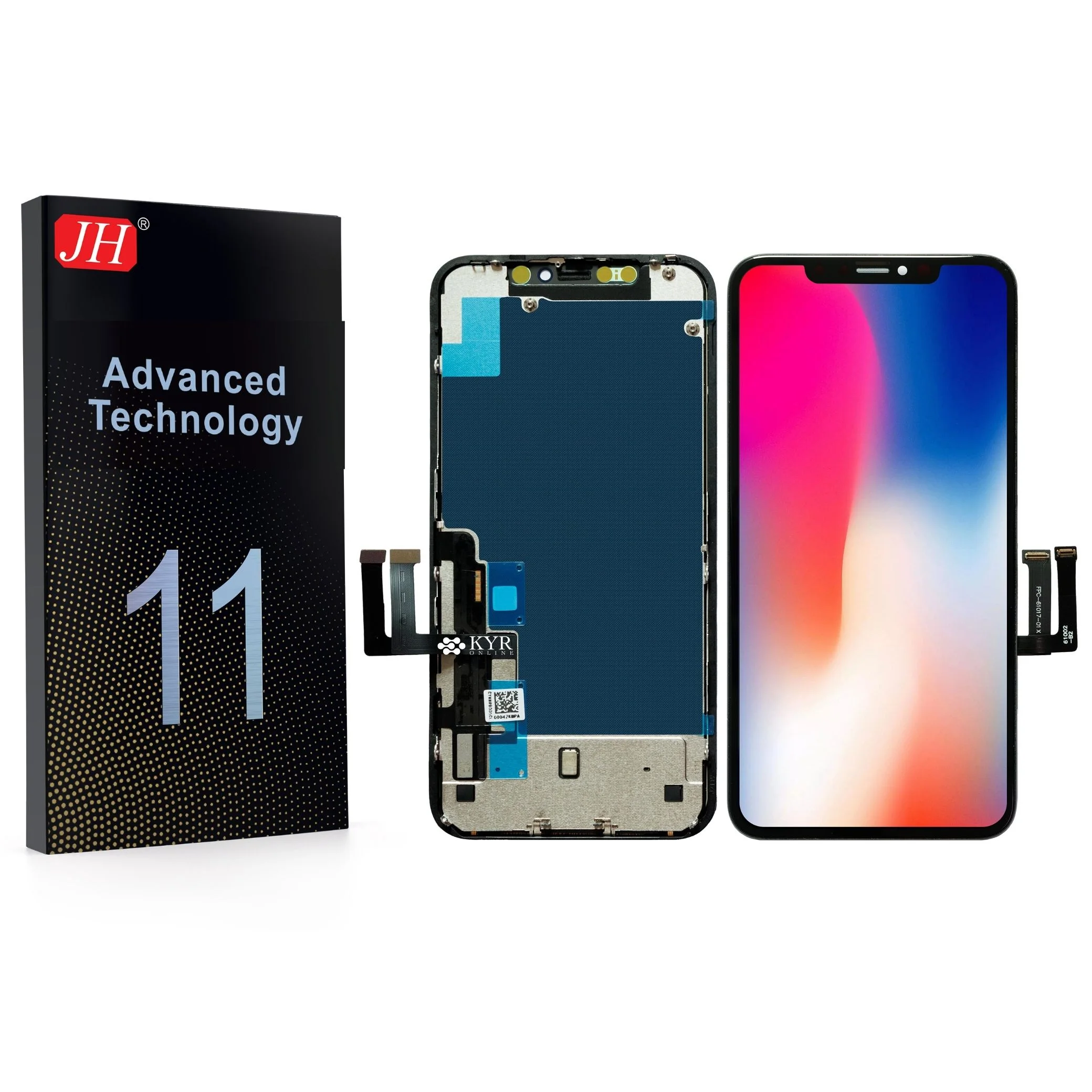 İphone 11 Ekran Dokunmatik A Plus Kalite Ürün Parlaklık 400+ Nit Standart Yan Sanayi