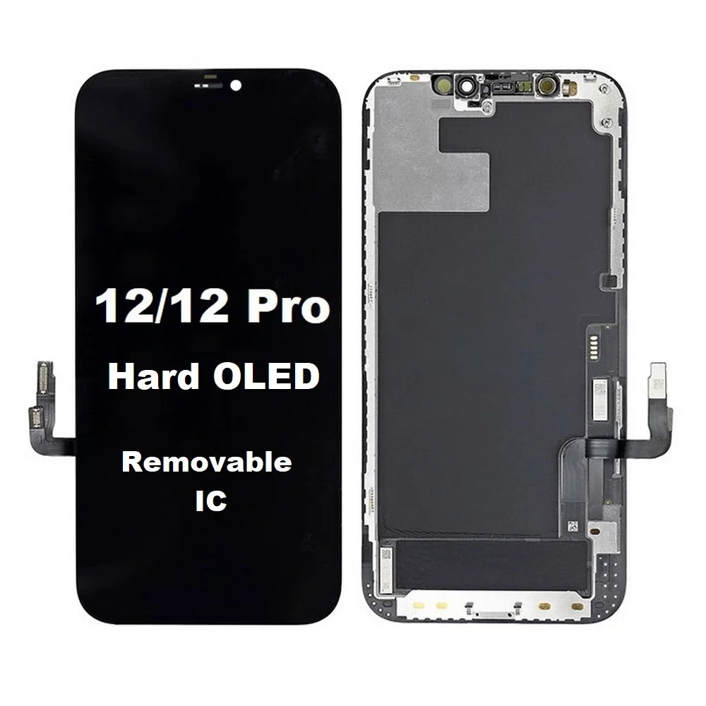 İphone 12/12 Pro Ekran Dokunmatik DİAGNOS HARD OLED Parlaklık 600+ Nit Yüksek Kalite Yan Sanayi