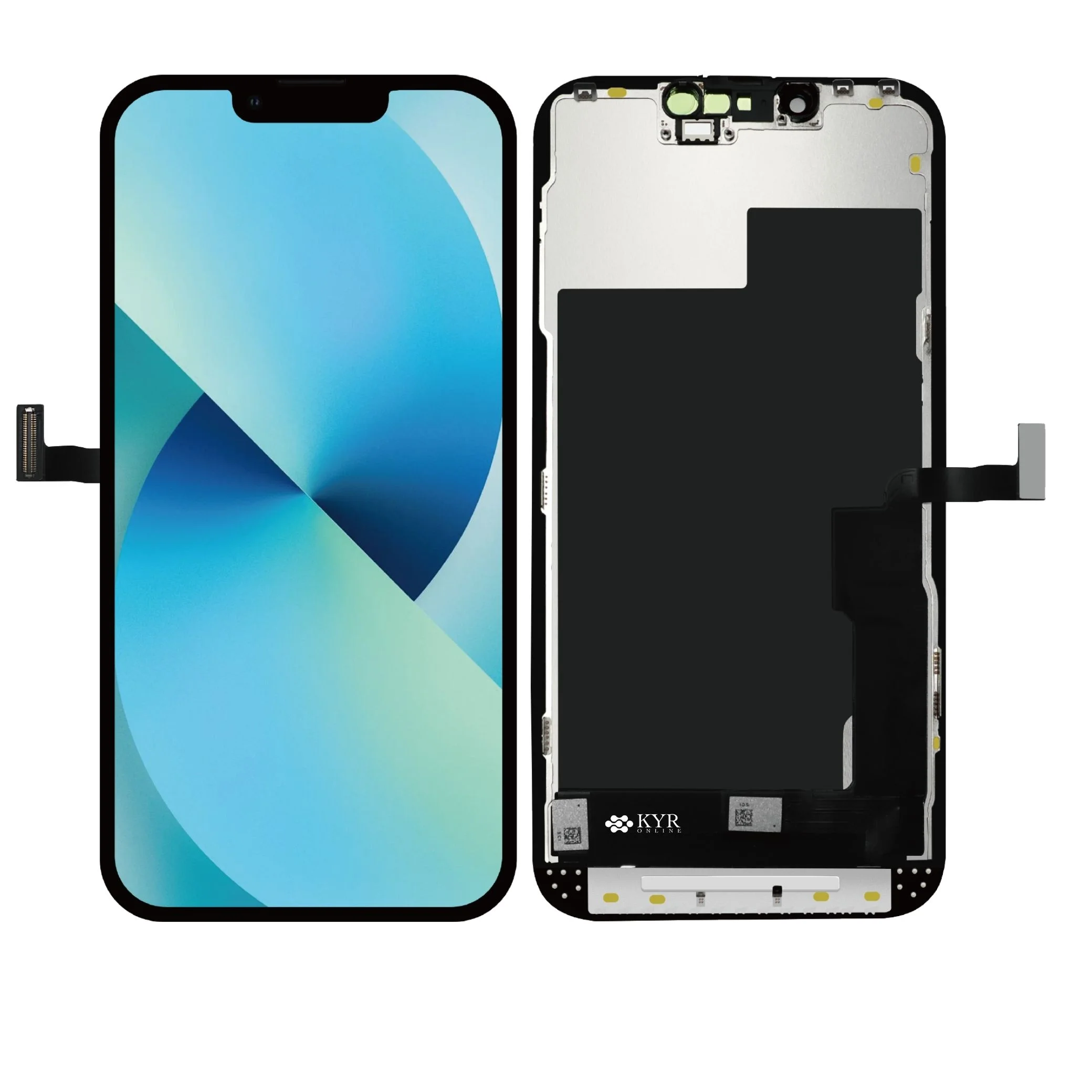 İphone 13 Ekran Dokunmatik A Plus Kalite Ürün Parlaklık 500+ Nit Yüksek Kalite Yan Sanayi