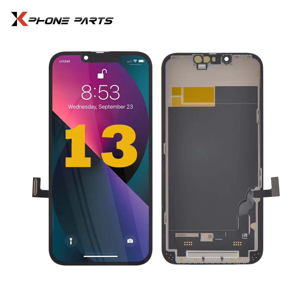 İphone 13 Ekran Dokunmatik DİAGNOS FHD Parlaklık 600+ Nit Yüksek Kalite Yan Sanayi
