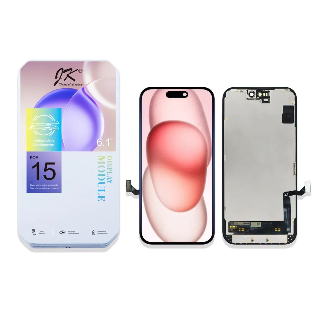 İphone 15 Ekran Dokunmatik DİAGNOS FHD Parlaklık 700+ Nit Yüksek Kalite Yan Sanayi