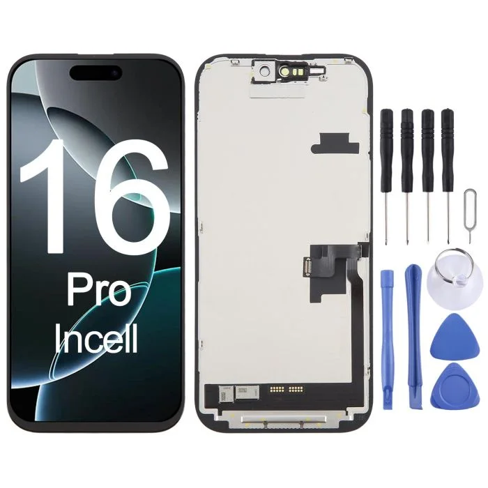 İphone 16 Pro Ekran Dokunmatik A Plus Kalite Ürün Parlaklık 600+ Nit Yüksek Kalite Yan Sanayi