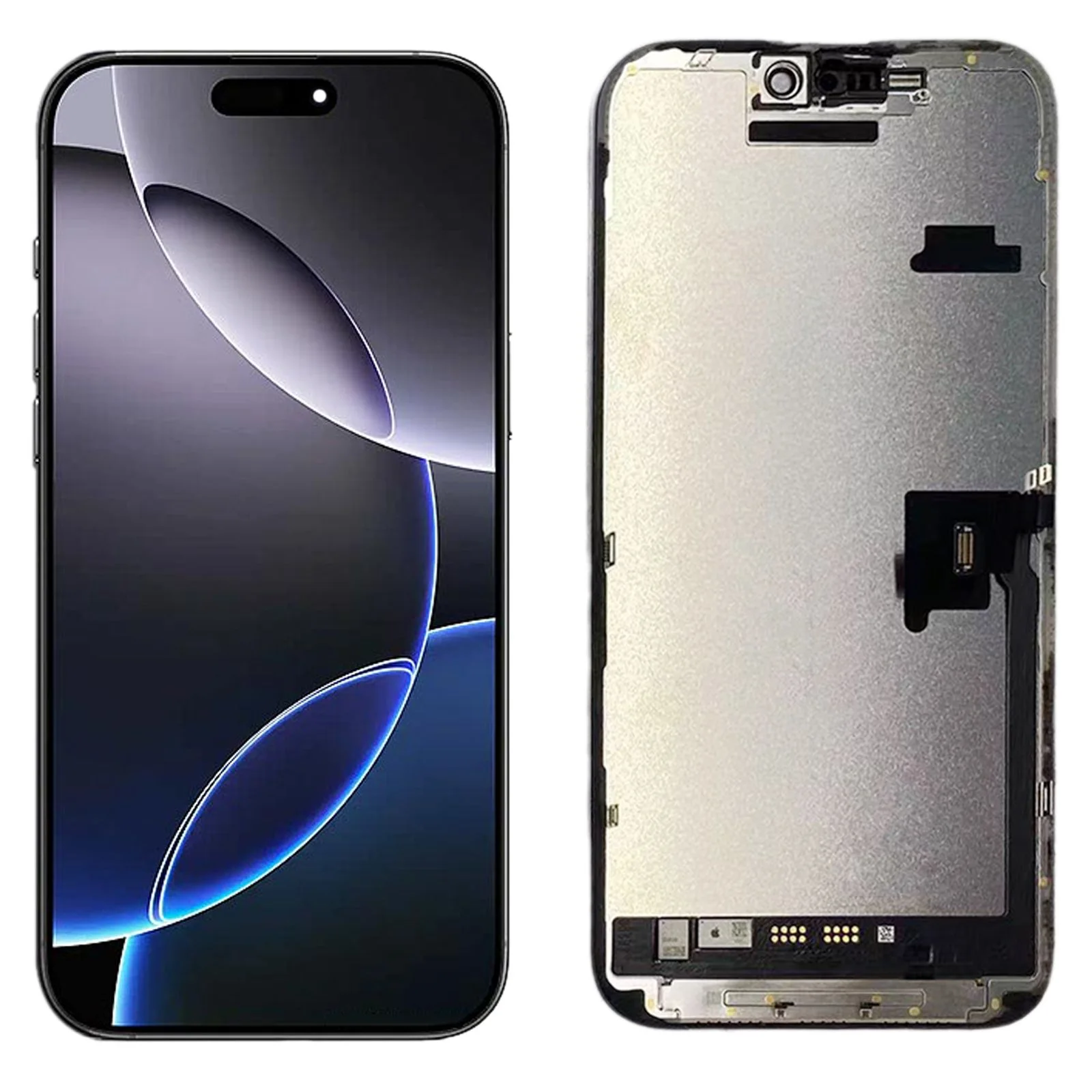İphone 16 Pro Ekran Dokunmatik A Plus Kalite Ürün Parlaklık 600+ Nit Yüksek Kalite Yan Sanayi