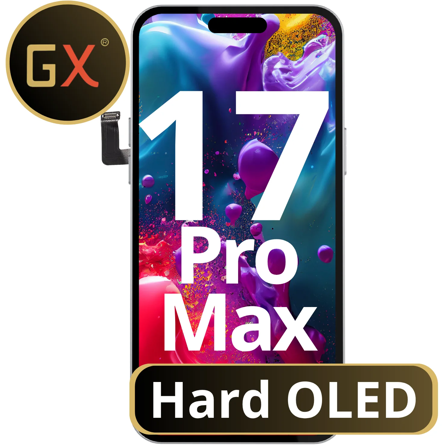 İphone 17 Ekran Dokunmatik HARD OLED Parlaklık 800+ Nit Premium Kalite