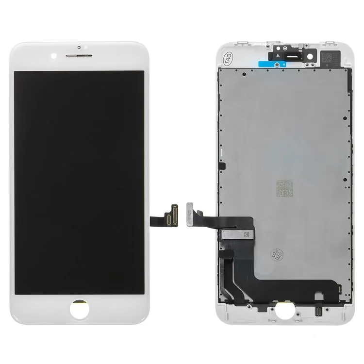 İphone 8 Plus Ekran Dokunmatik Beyaz AUTHENTİC Parlaklık 400+ Nit Standart Yan Sanayi