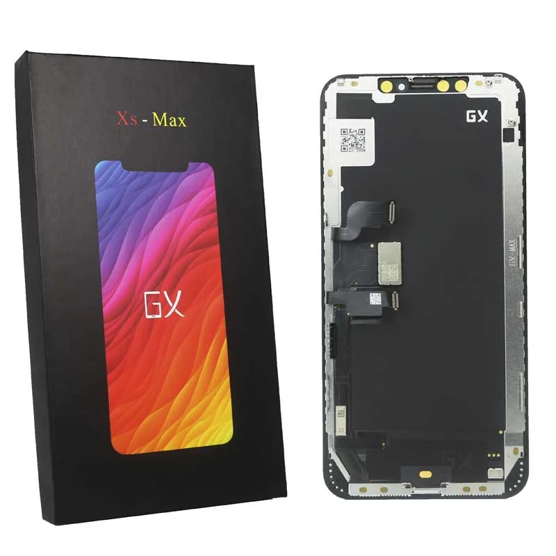 İphone XS Max Ekran Dokunmatik HARD OLED Parlaklık 600+ Nit Yüksek Kalite Yan Sanayi