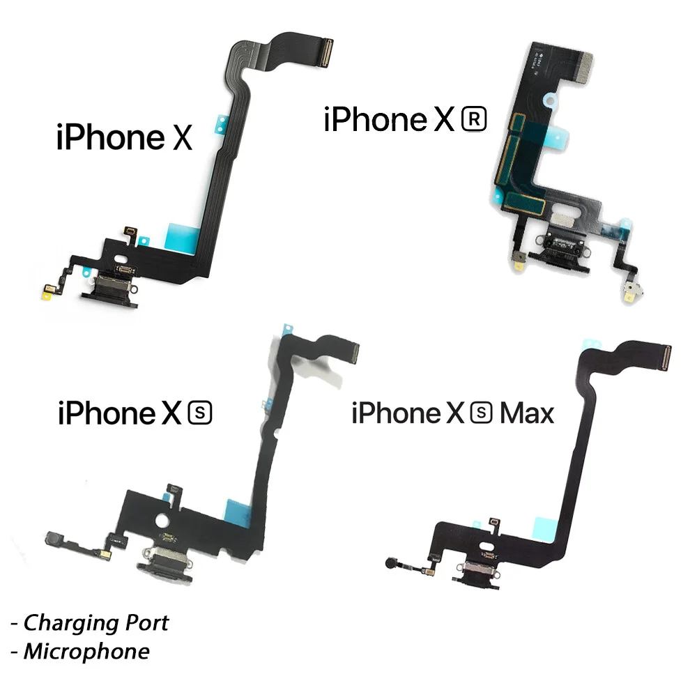 iPhone Xs Max Şarj Soketli Mikrofon Bordu Filmi Orijinal