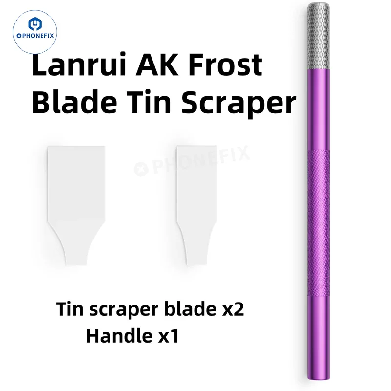 Lanrui AK Frost Blad Seramik Teneke Kazıyıcı Seti