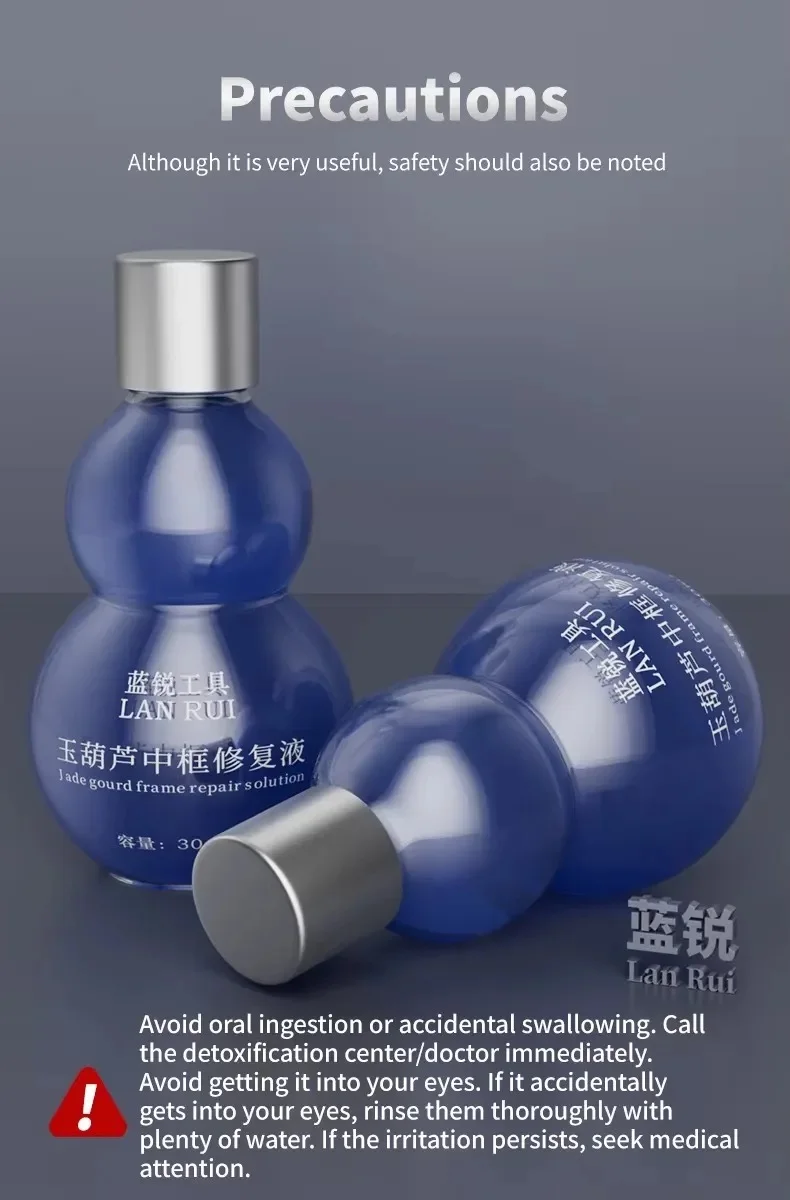 LANRUI Jade Anakart Çerçeve Onarım Solüsyonu (30ML)