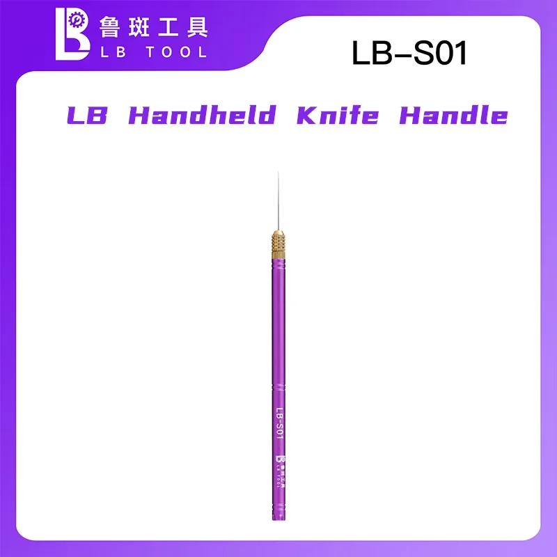 Luban LB-S01 Cep Telefonu PCB Onarımı için Ergonomik Elde Taşınabilir Bıçak Sapı