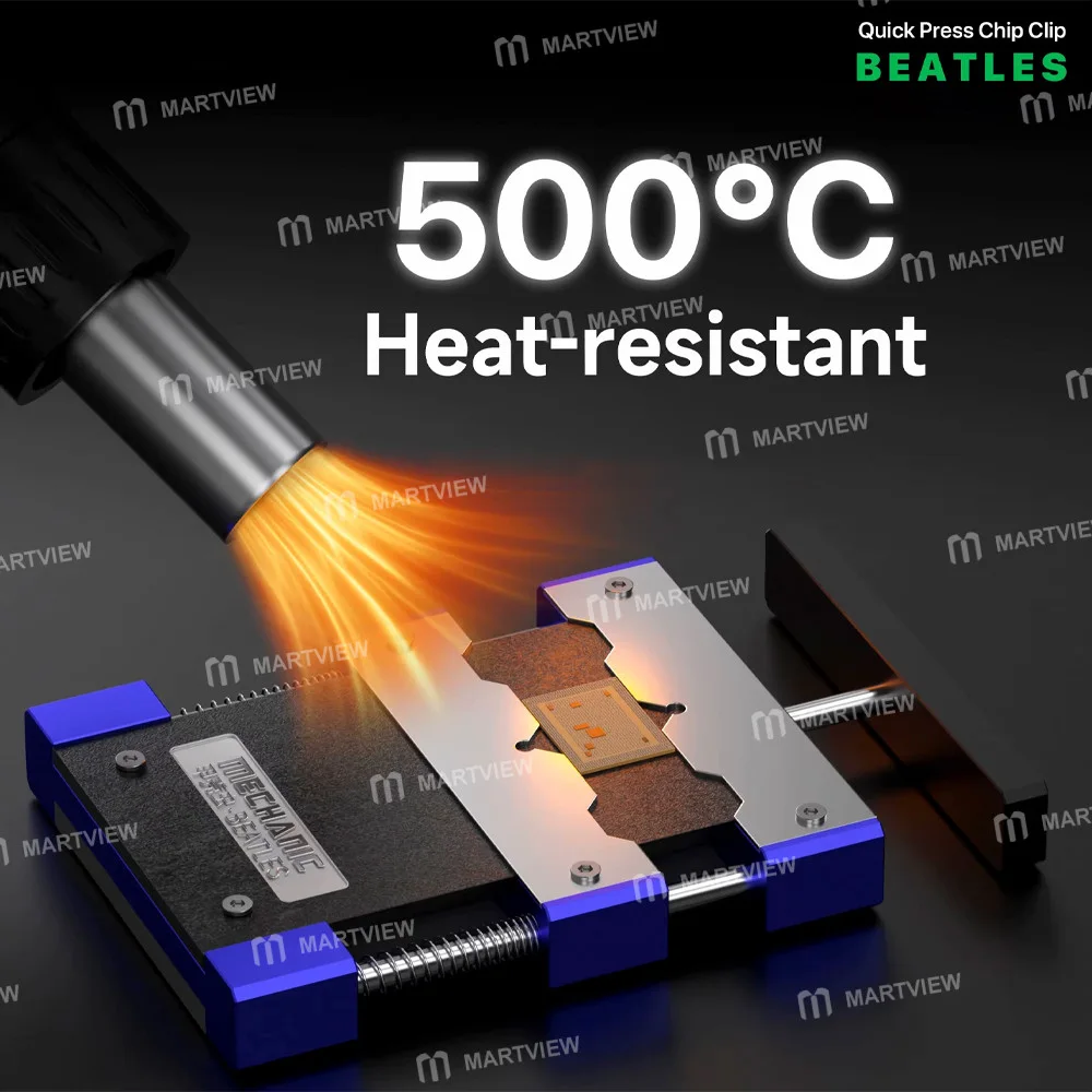 Mechanic Beatles Hızlı Pres Çip Bağlantı Aparatı, BGA CPU IC Çipleri için Yapıştırıcı Sökme İşlemi