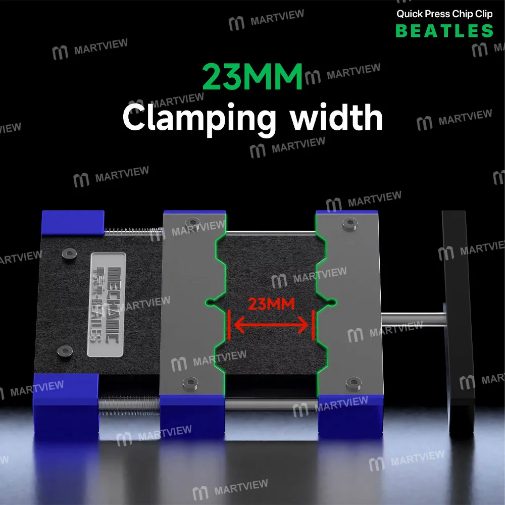 Mechanic Beatles Hızlı Pres Çip Bağlantı Aparatı, BGA CPU IC Çipleri için Yapıştırıcı Sökme İşlemi