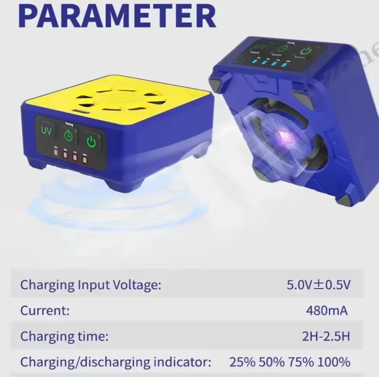 MECHANİC CUV-3 UV IŞIK VE FAN