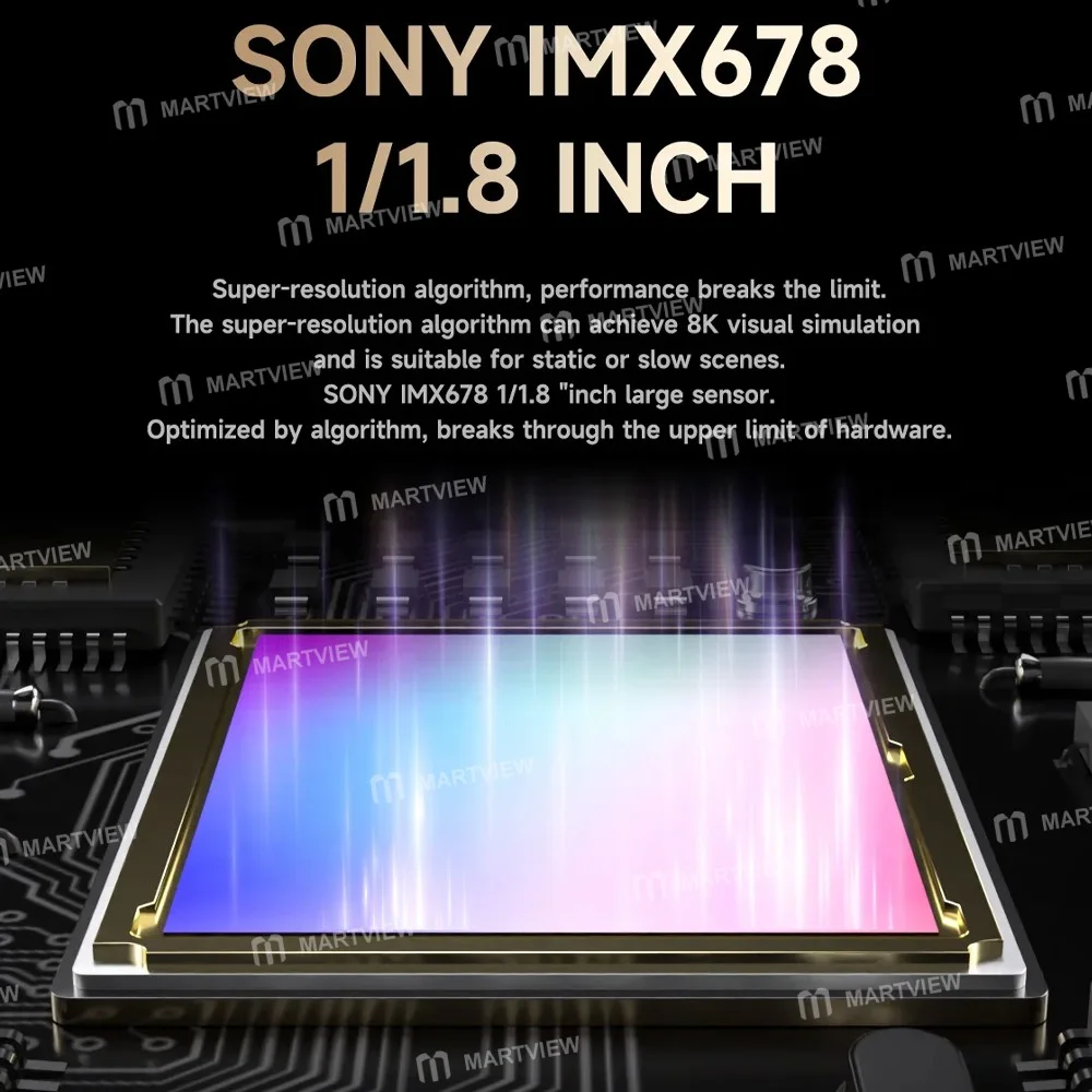 Mechanic MOS-8K 41MP HDMI USB Çift Çıkışlı Ultra 8K HD Mikroskop Endüstriyel Kamera