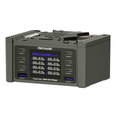 Mechanic V-Power 8 Plus 110W Hızlı Şarj İstasyonu