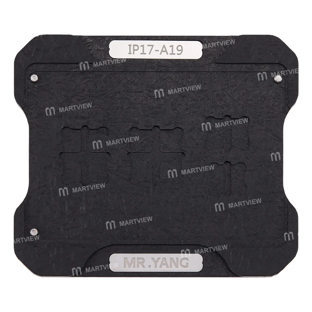 Mr.Yang 0.12mm A19 BGA Yeniden Lehimleme Şablon Platformu iPhone 17 için