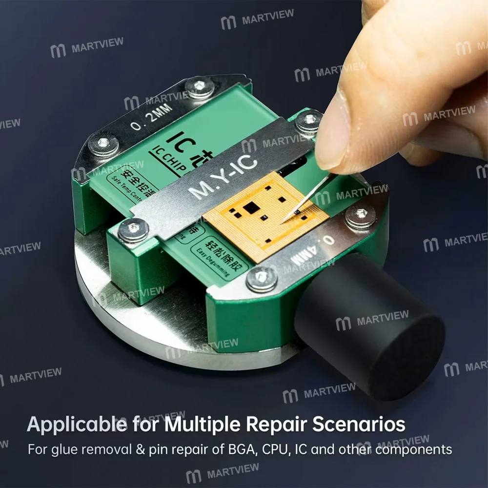 Mr.Yang Ayarlanabilir IC Çip Yapışkan Temizleme İstasyonu (PCB Onarımı İçin)