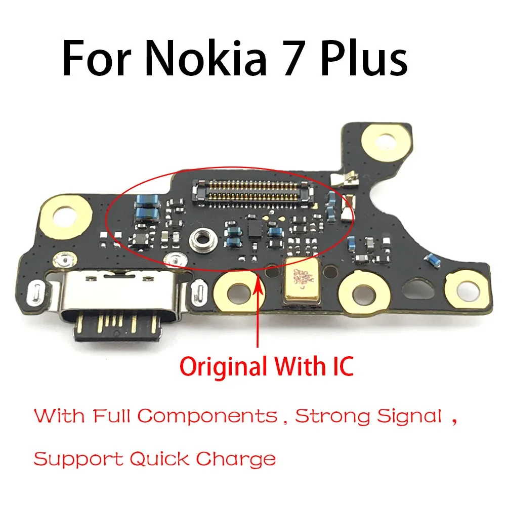 Nokıa 7 Plus Şarj Soketli Mikrofon Bordu