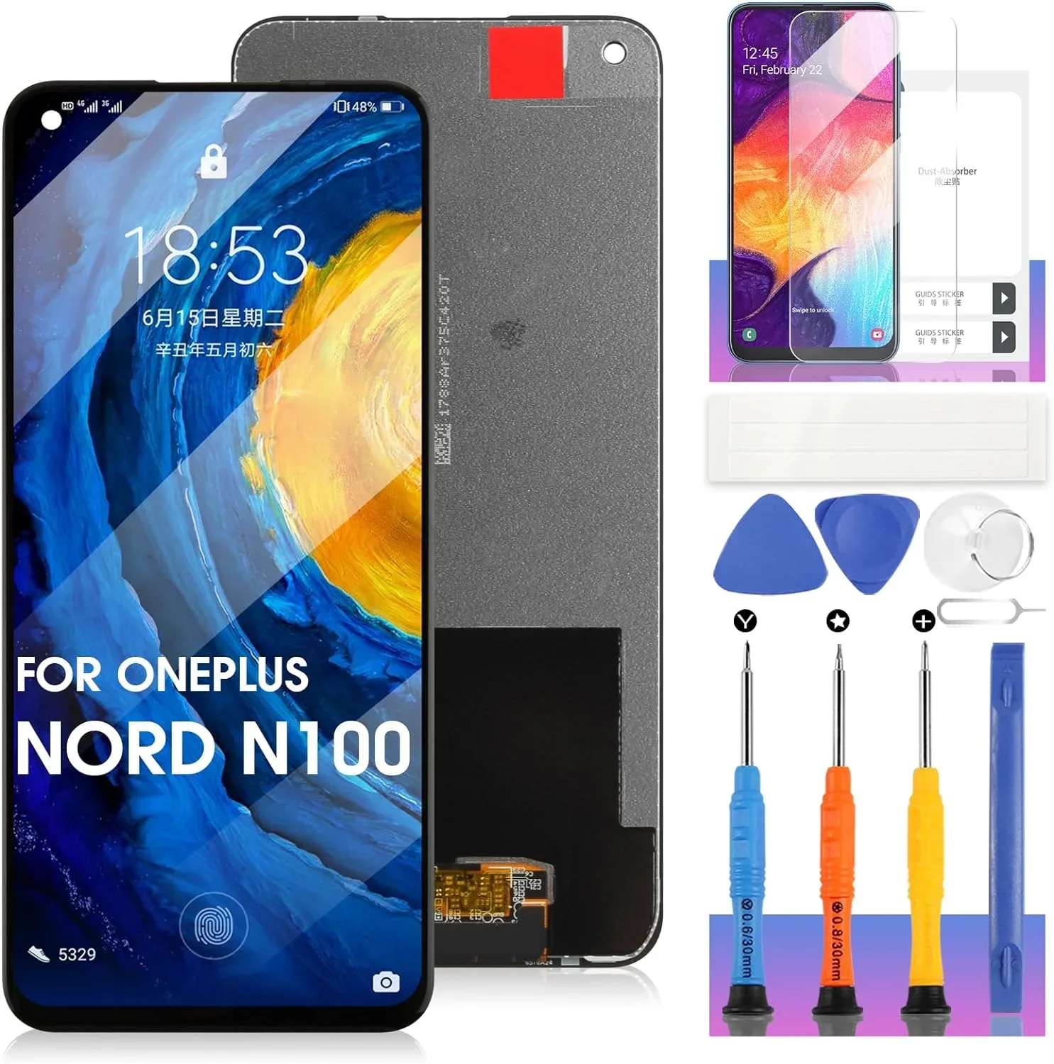 One Plus N100 Ekran Dokunmatik Orijinal Çıtasız Ürün (Çerçevesiz)