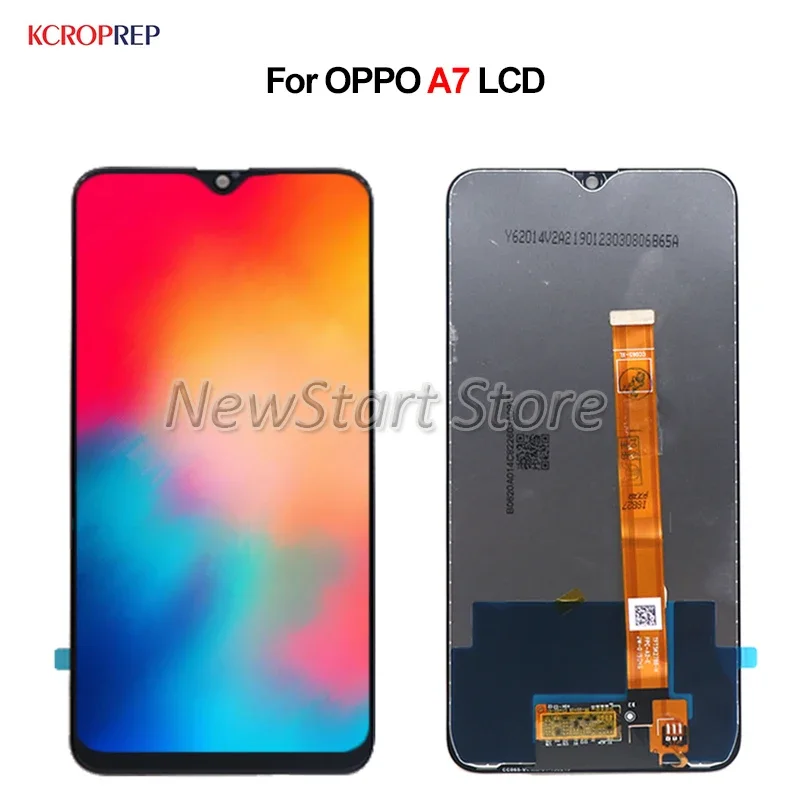 Oppo A7 Ekran Dokunmatik Orijinal Çıtasız Ürün (Çerçevesiz)