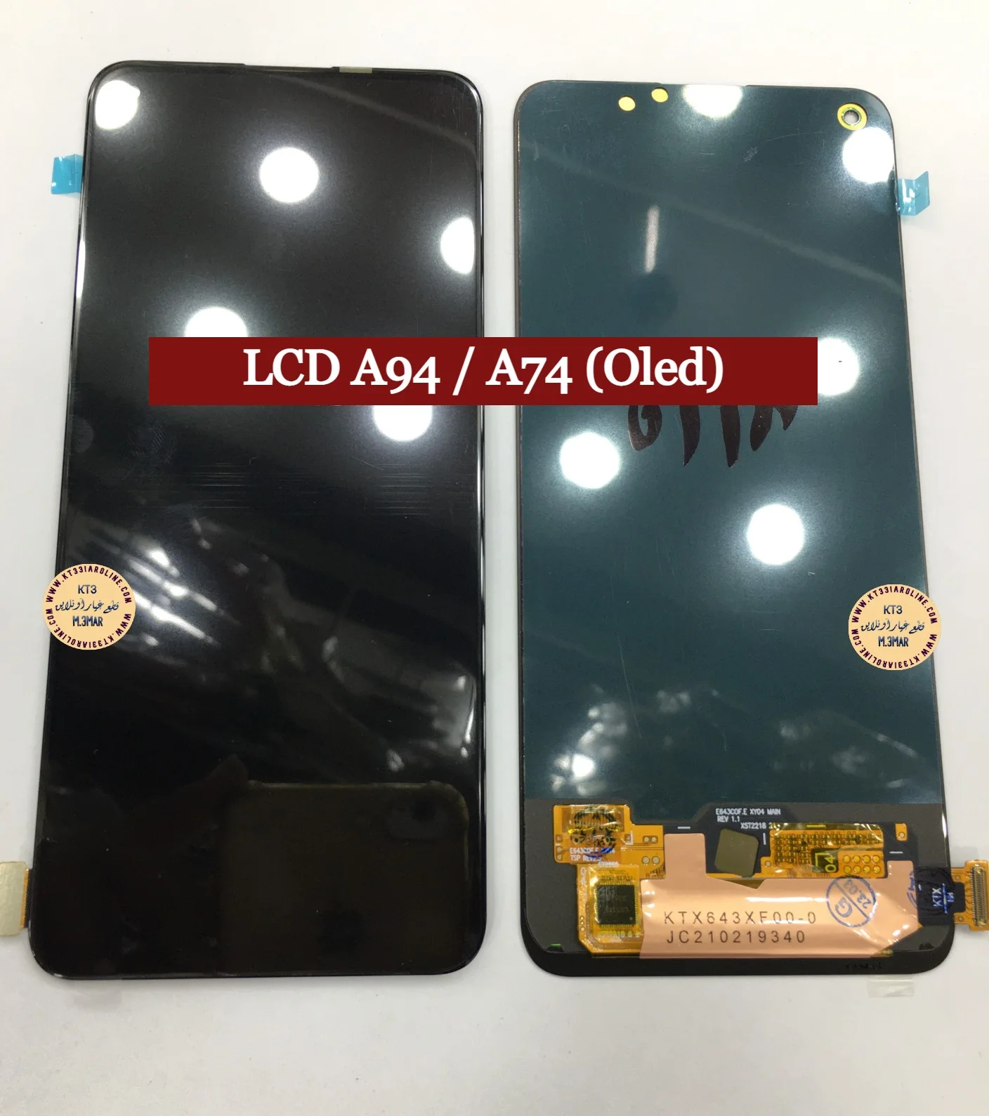Oppo A74 4G Ekran Dokunmatik OLED 05VER Çıtasız (Çerçevesiz)