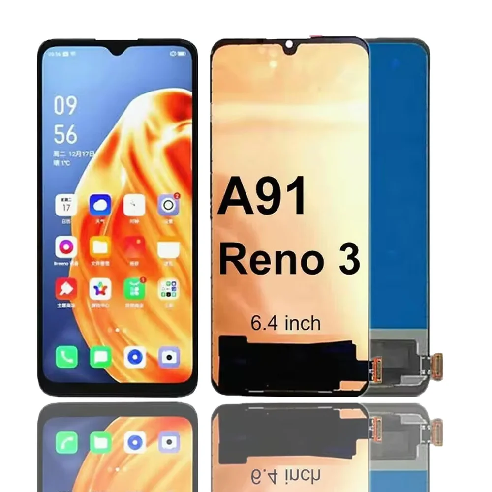Oppo A91 Ekran Dokunmatik A Plus Kalite Ürün/INCELL Çıtasız (Çerçevesiz)