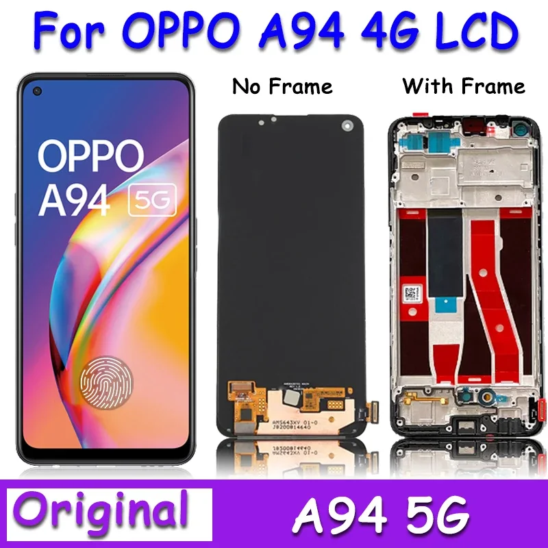 Oppo A94 5G Ekran Dokunmatik A Plus Kalite Ürün/INCELL 04 VER Çıtasız (Çerçevesiz)