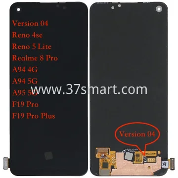 Oppo A94 5G Ekran Dokunmatik OLED 04 VER Çıtasız (Çerçevesiz)