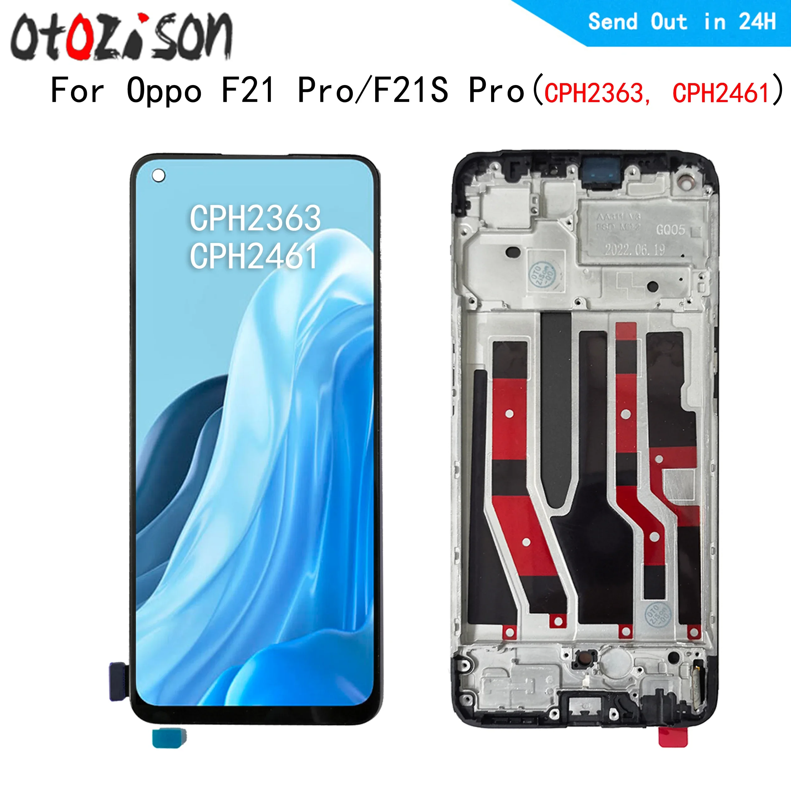 Oppo F21s Pro 4G Ekran Dokunmatik A Plus Kalite Ürün/INCELL Çıtasız (Çerçevesiz)