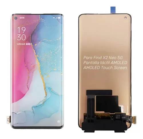 Oppo Find X2 Neo Ekran Dokunmatik OLED Çıtasız (Çerçevesiz)