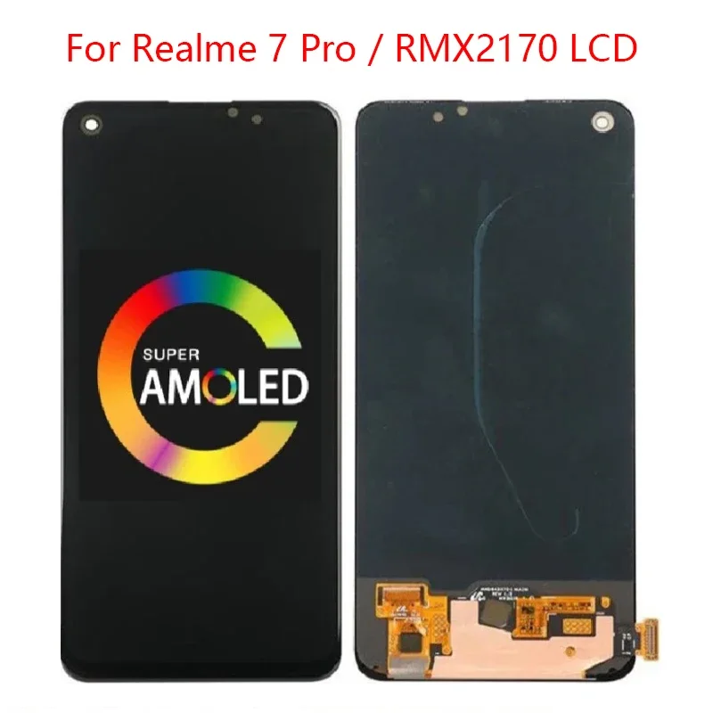 Oppo Realme 7 Pro Ekran Dokunmatik OLED 04 VER Çıtasız (Çerçevesiz)